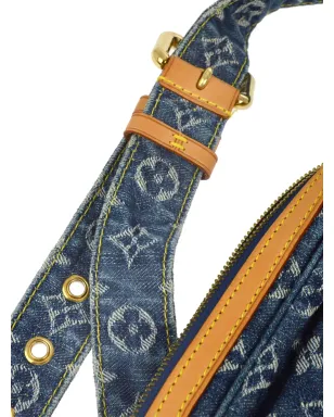 ビンテージ Louis Vuitton モノグラムデニム ベルトバッグ - サムネイル5