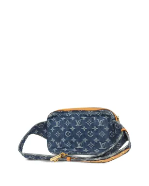 ビンテージ Louis Vuitton モノグラムデニム ベルトバッグ - サムネイル2
