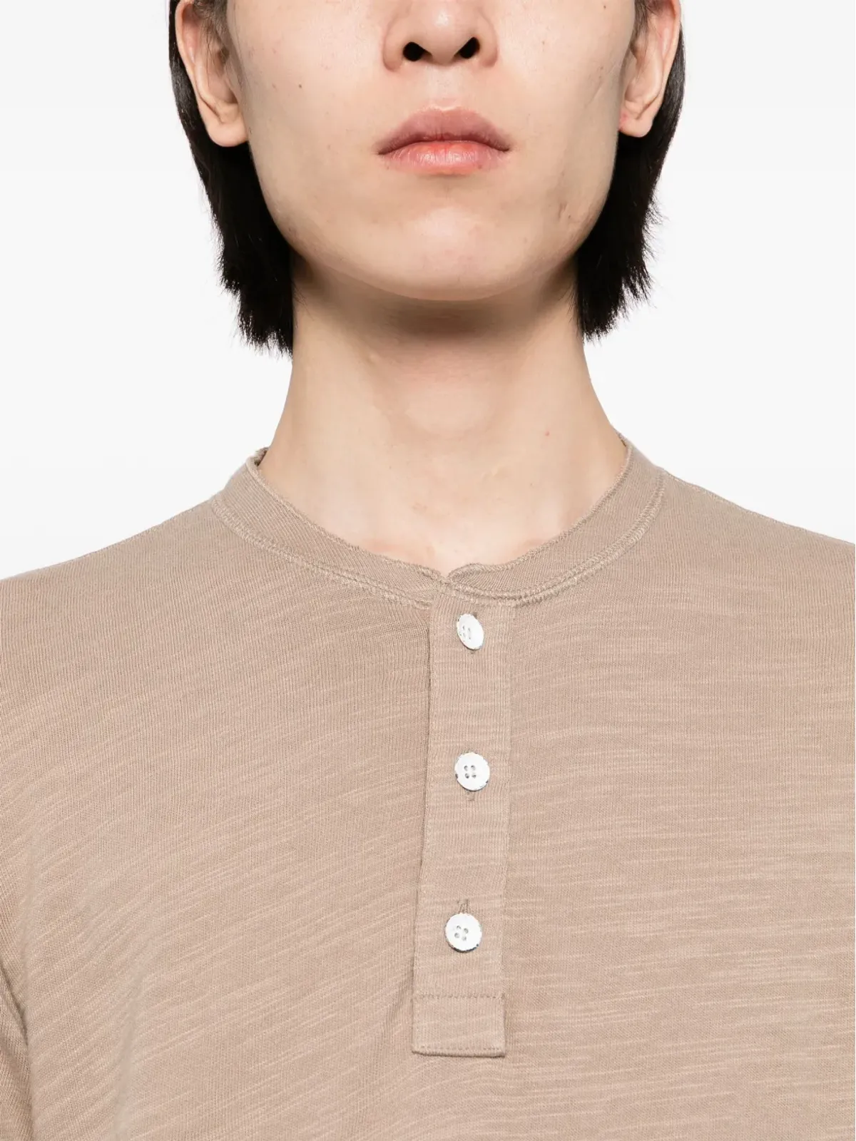 rag & bone クラシック・フレイム ヘンリーポロシャツ - 画像5