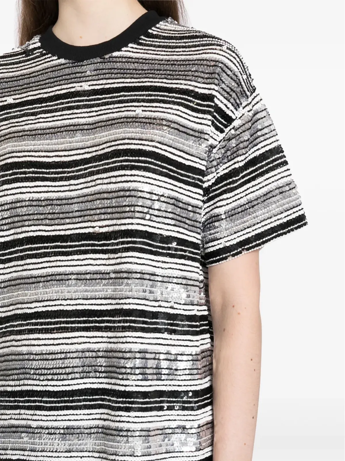 Ashish スパンコール装飾のTシャツ - 画像5