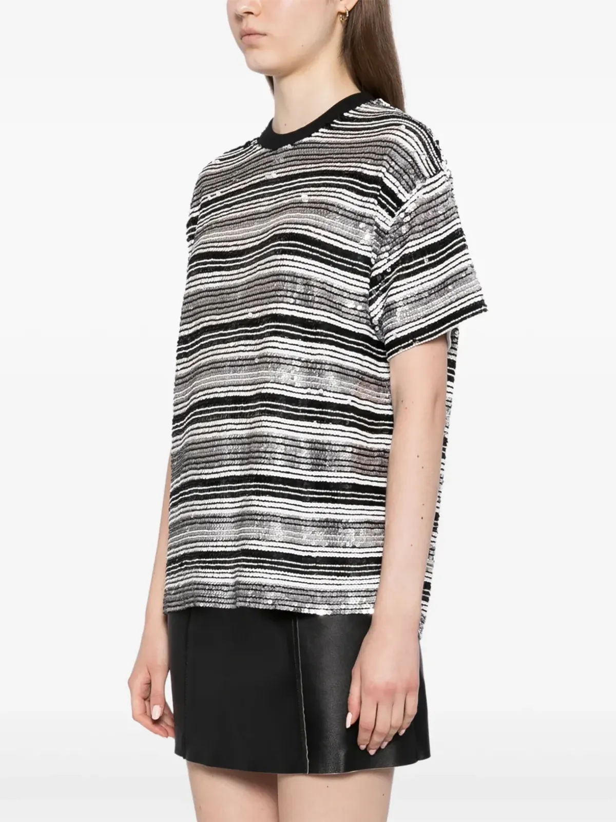 Ashish スパンコール装飾のTシャツ - 画像3