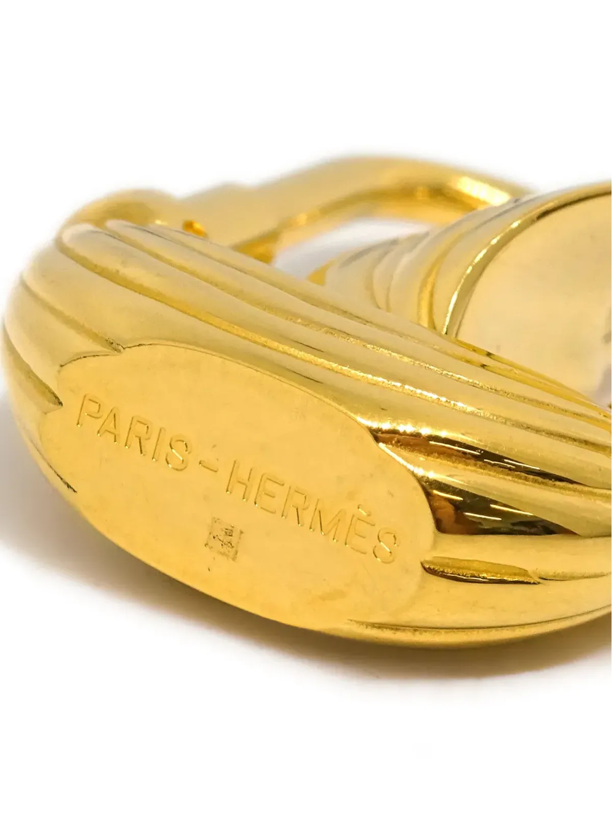 Hermès ビンテージ 2006 L'Air De Paris ヨット カデナ チャーム ゴールド - 画像3