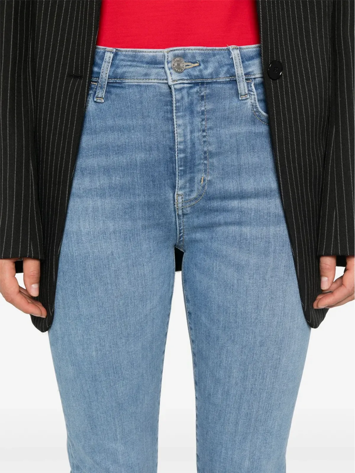 FRAME Le Crop Mini ブーツカットジーンズ - ブルー - 画像5