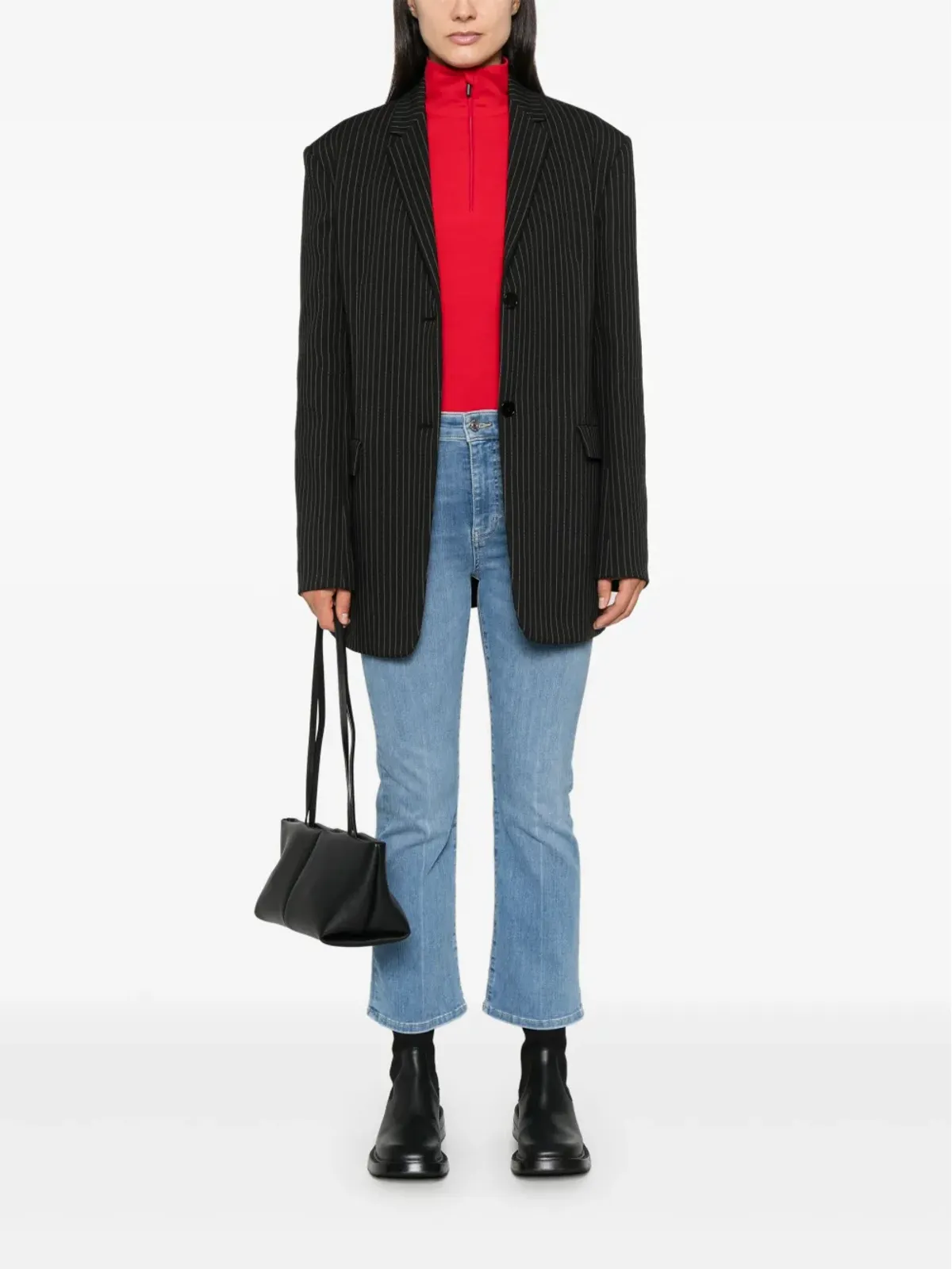 FRAME Le Crop Mini ブーツカットジーンズ - ブルー - 画像2