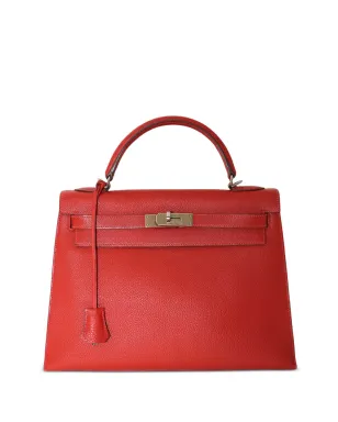 ビンテージ Hermès Kelly 32 ハンドバッグ - サムネイル1