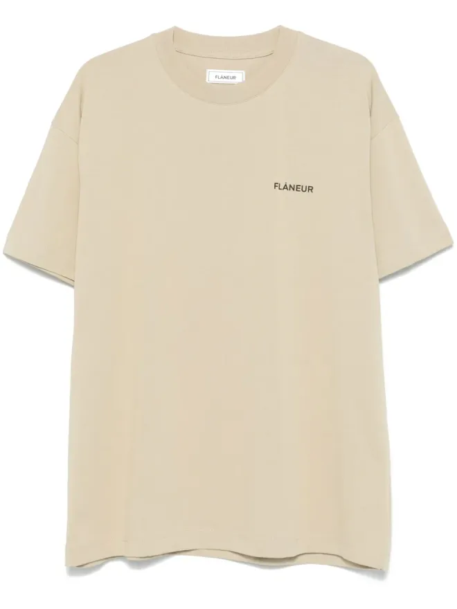 FLANEUR FLÂNEUR エッセンシャルTシャツ - Neutralsの商品画像