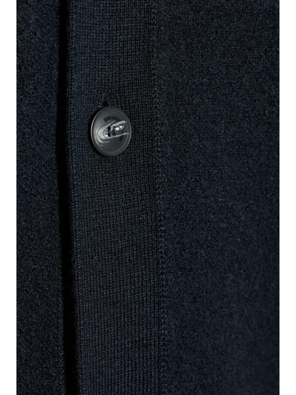 Emporio Armani バージンウール カーディガン - ブルー - 画像5