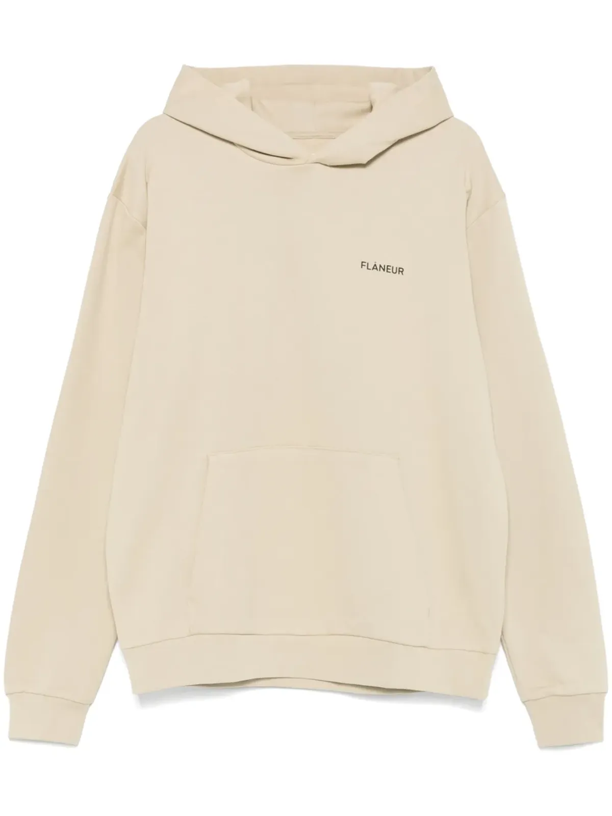 FLÂNEUR ラバー加工ロゴフーディ - 画像1