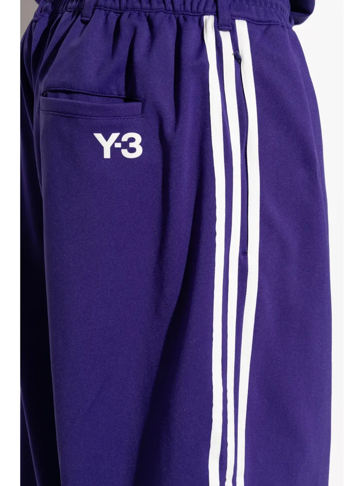 Y-3 ロゴ スウェットパンツ - パープル - 画像5