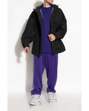 Y-3 ロゴ スウェットパンツ - パープル - サムネイル2