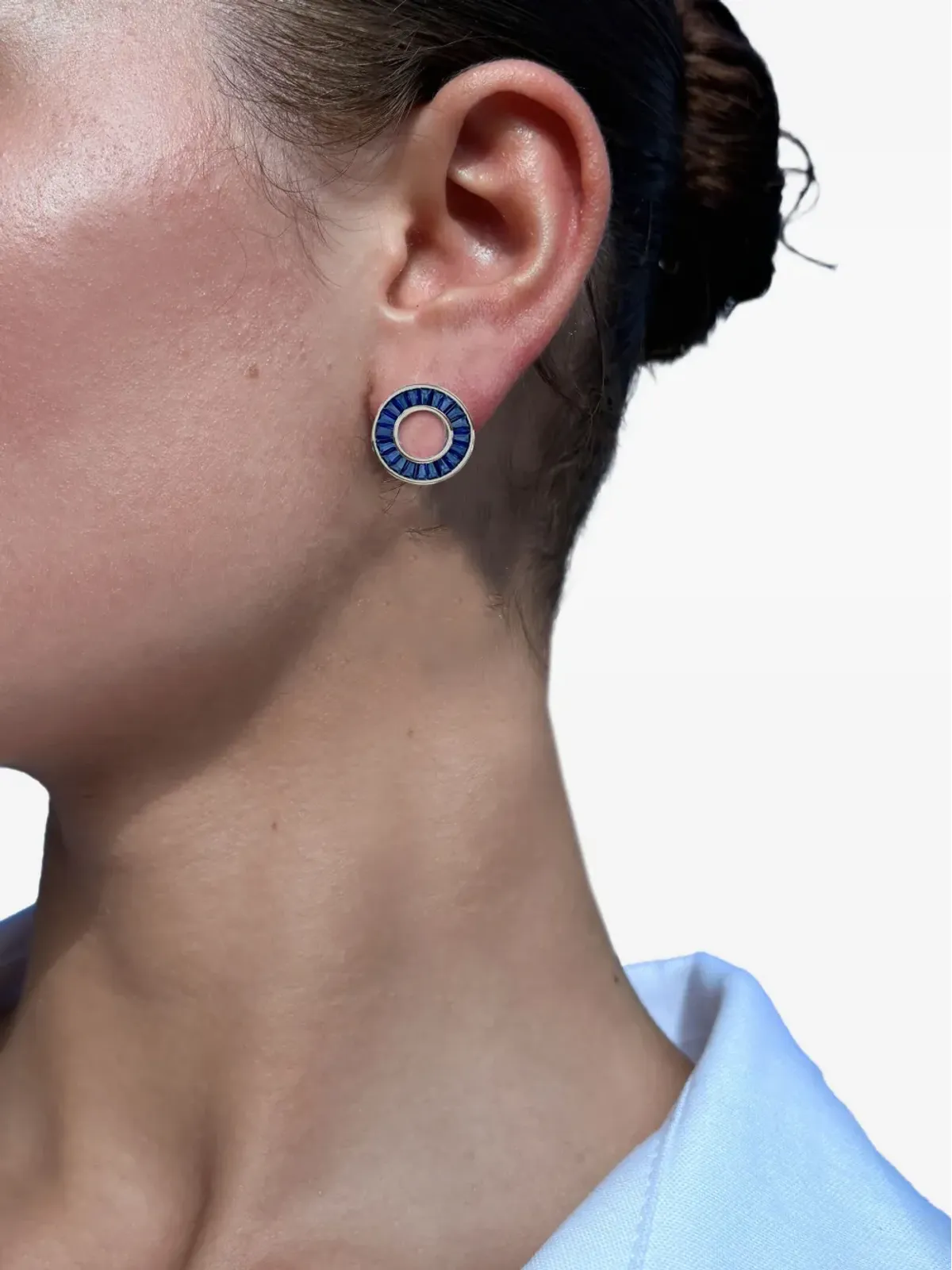 Juwelina Paris バロックパール 2-in-1ドロップイヤリング - 画像3