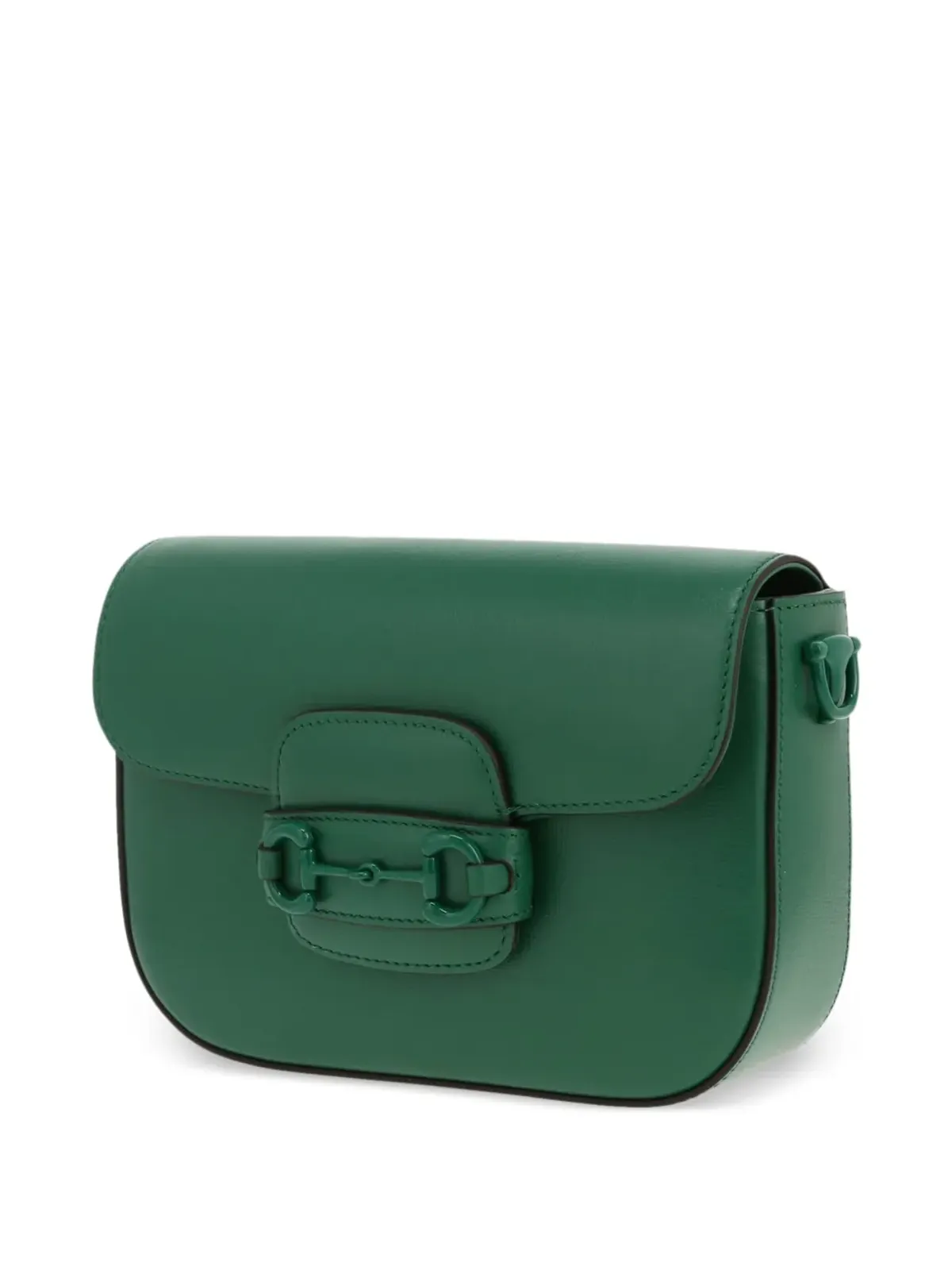 Gucci ビンテージ ホースビット1955 ショルダーバッグ グリーン - 画像5