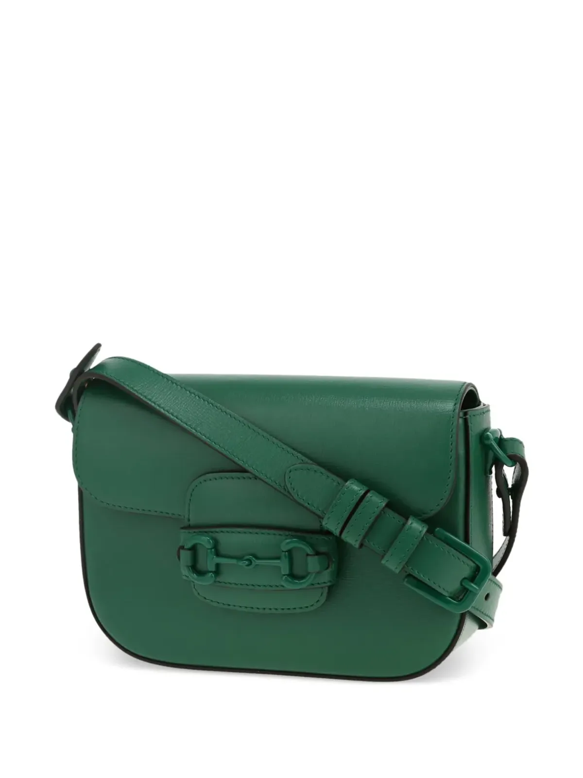 Gucci ビンテージ ホースビット1955 ショルダーバッグ グリーン - 画像3