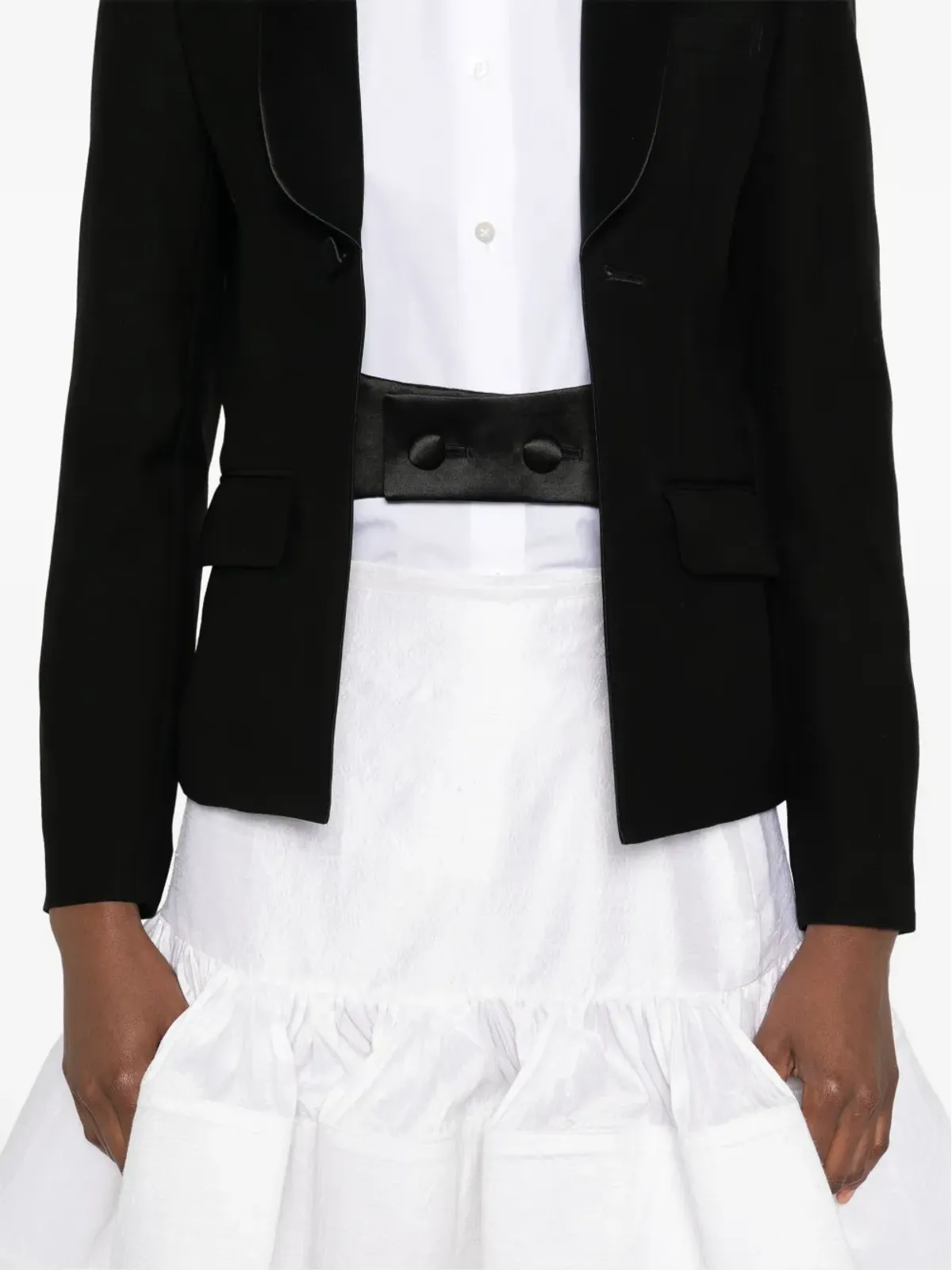 Noir Kei Ninomiya ショールラペル ブレザー - 画像5