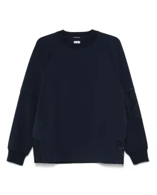 C.P. Company クルーネック スウェットシャツ ブルー - サムネイル1