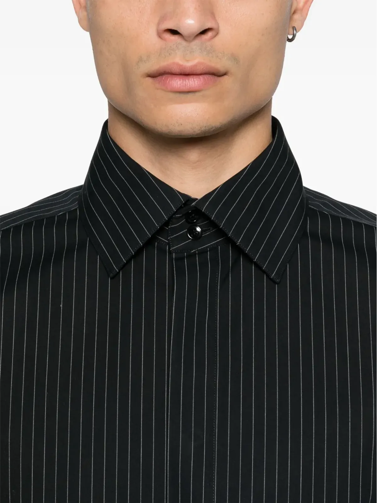 Saint Laurent カサンドル ストライプシャツ - 画像5