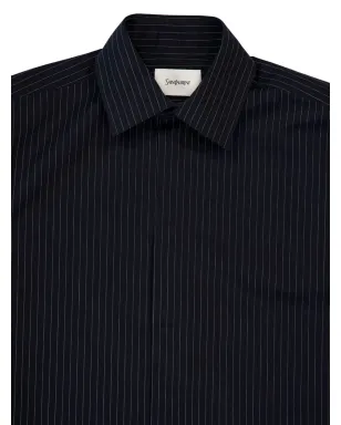 Saint Laurent カサンドル ストライプシャツ - サムネイル3