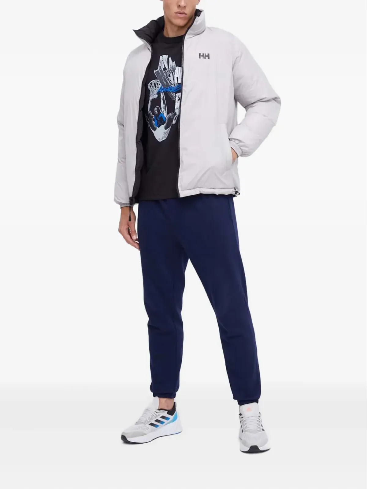 Helly Hansen ロゴ入りパファージャケット - 画像2