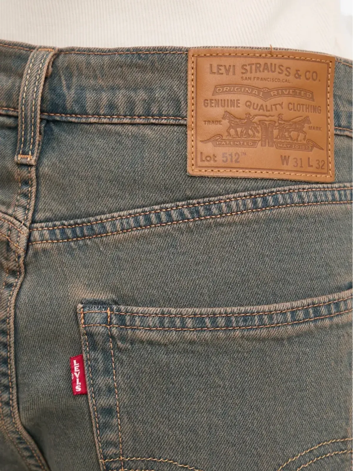 Levi's 512™ スリムテーパー パッチ ジーンズ - グレー - 画像4