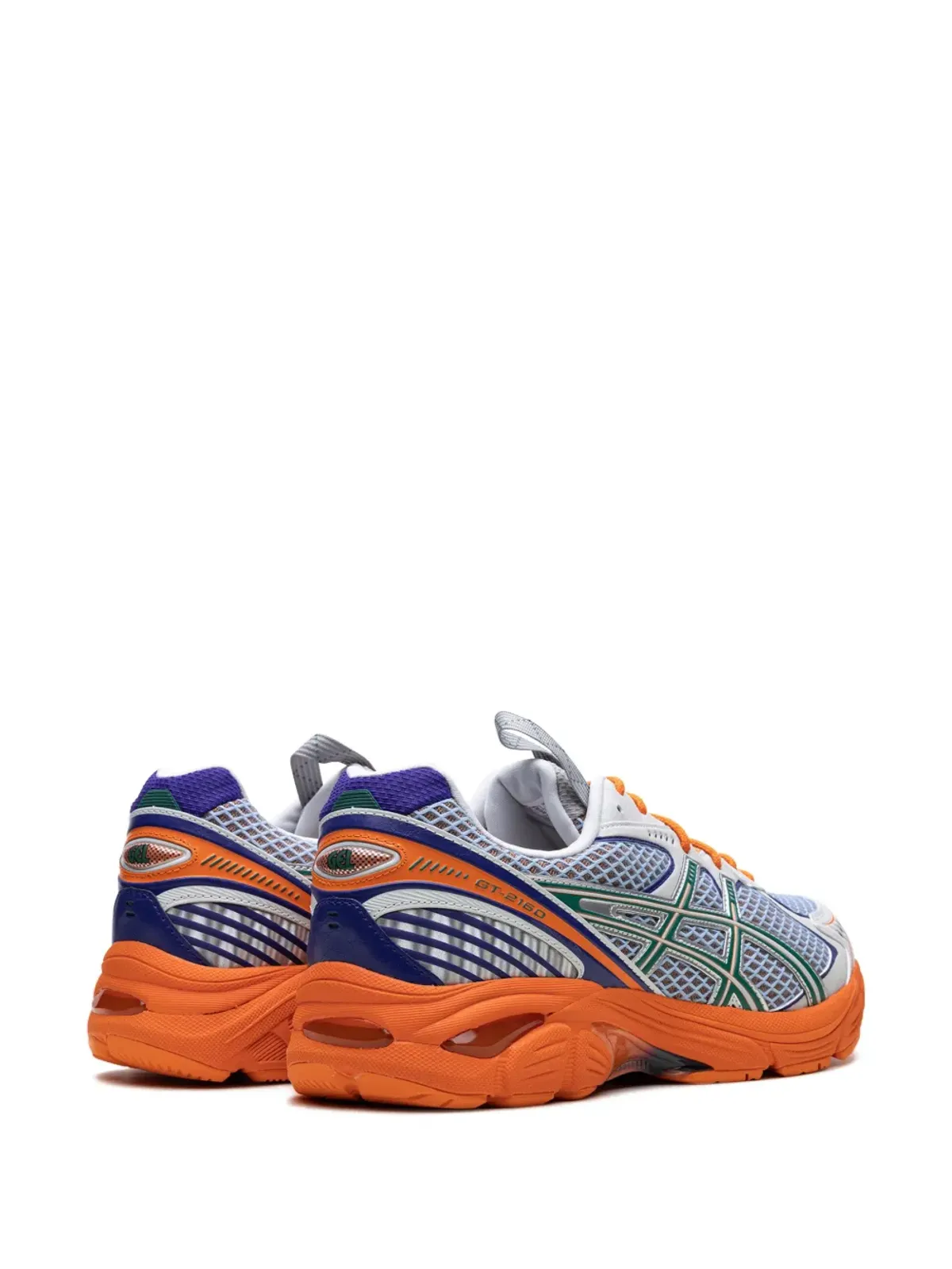 ASICS 2160 Kiko Kostadinov Lava Orange/Jasper Green スニーカー - 画像3