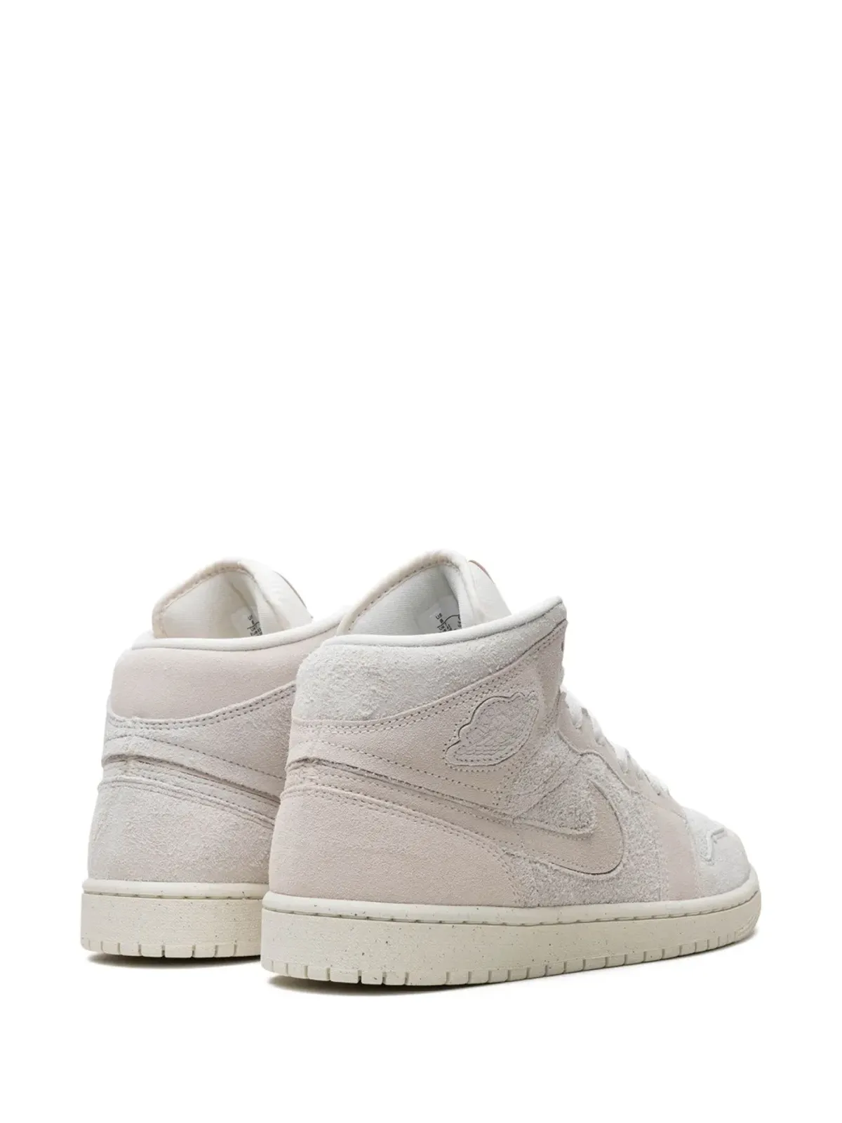 Jordan エアジョーダン 1 ミッド SE Craft ペールアイボリー スニーカー - 画像3