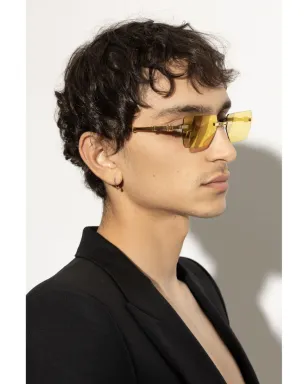 Balmain Eyewear BPS-150G-53 矩形フレーム サングラス - サムネイル3