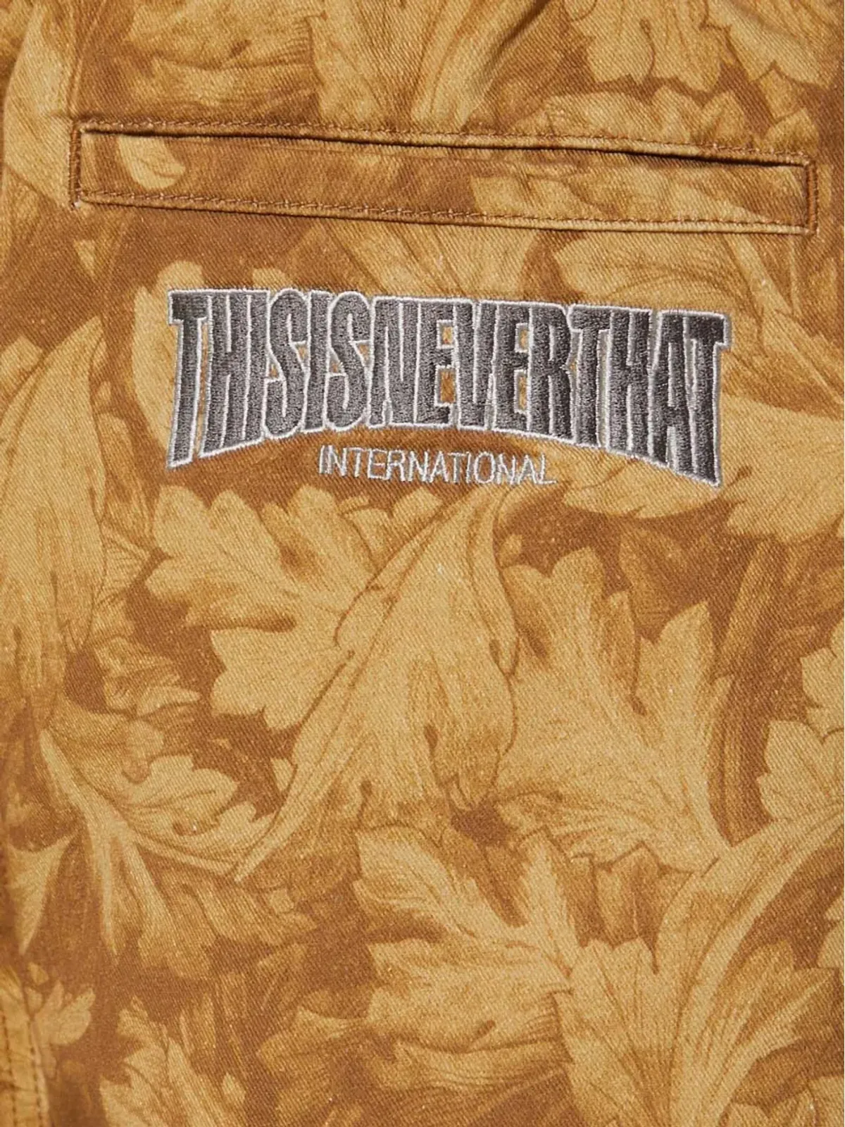 This Is Never That ロゴ花柄ショーツ - ブラウン - 画像5