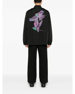 Y-3 グラフィックプリントジャケット - ブラック - サムネイル2