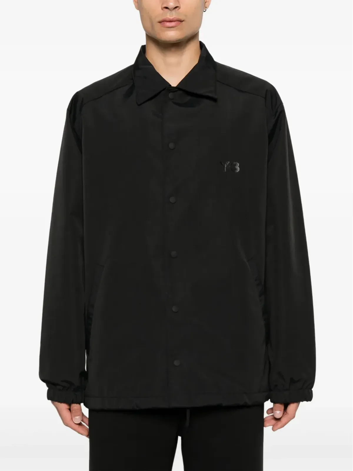 Y-3 グラフィックプリントジャケット - ブラック - 画像3