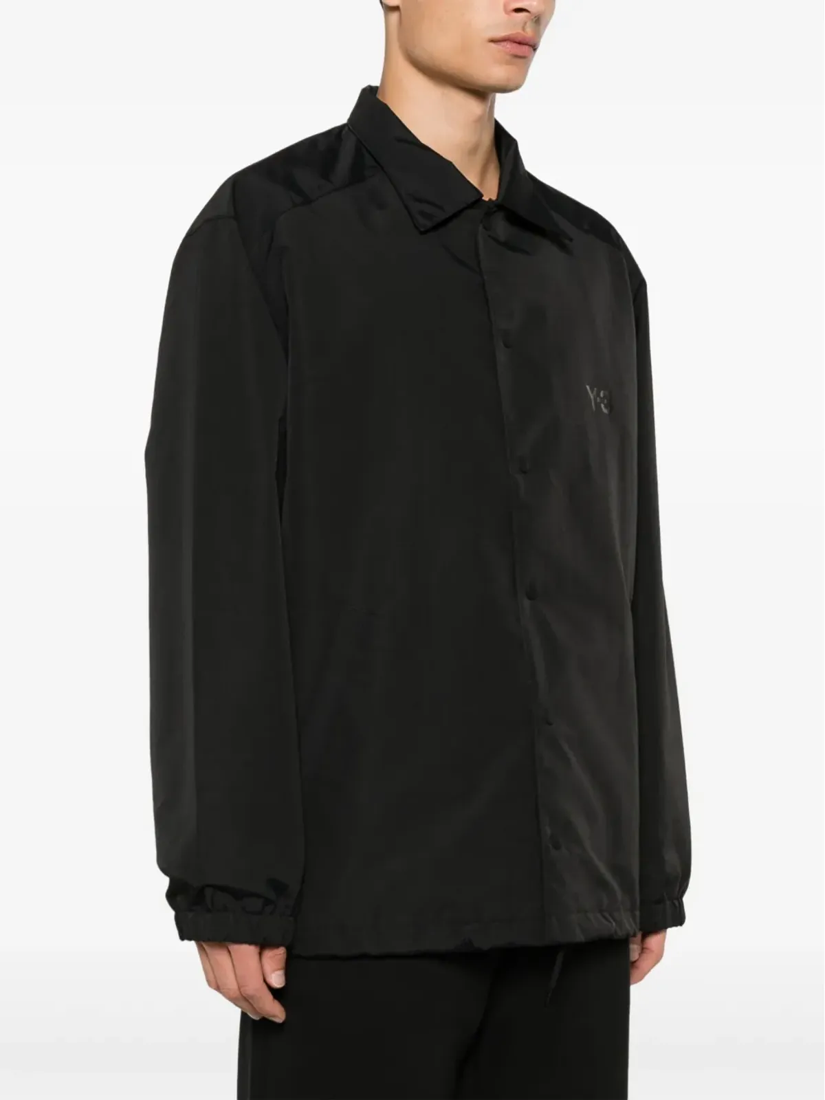 Y-3 グラフィックプリントジャケット - ブラック - 画像4