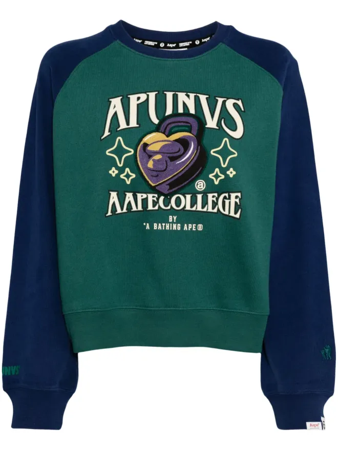 A BATHING APE® A BATHING APE® グラフィックプリント コットン スウェットシャツの商品画像