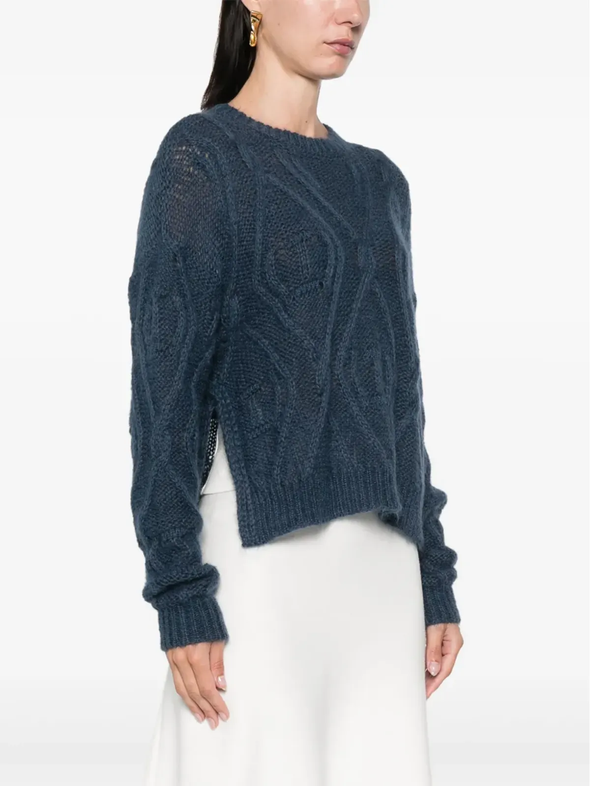 TWINSET ロゴエンボスセーター - 画像3