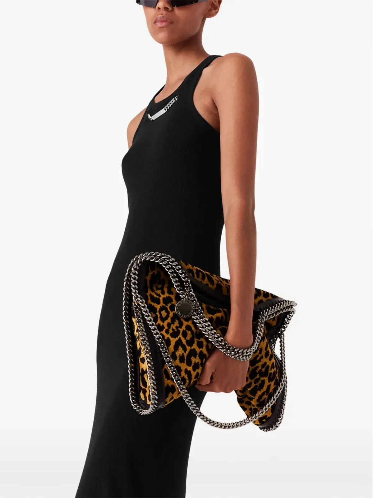 Stella McCartney 3Chain レオパード柄 トートバッグ - ニュートラルカラー - 画像2
