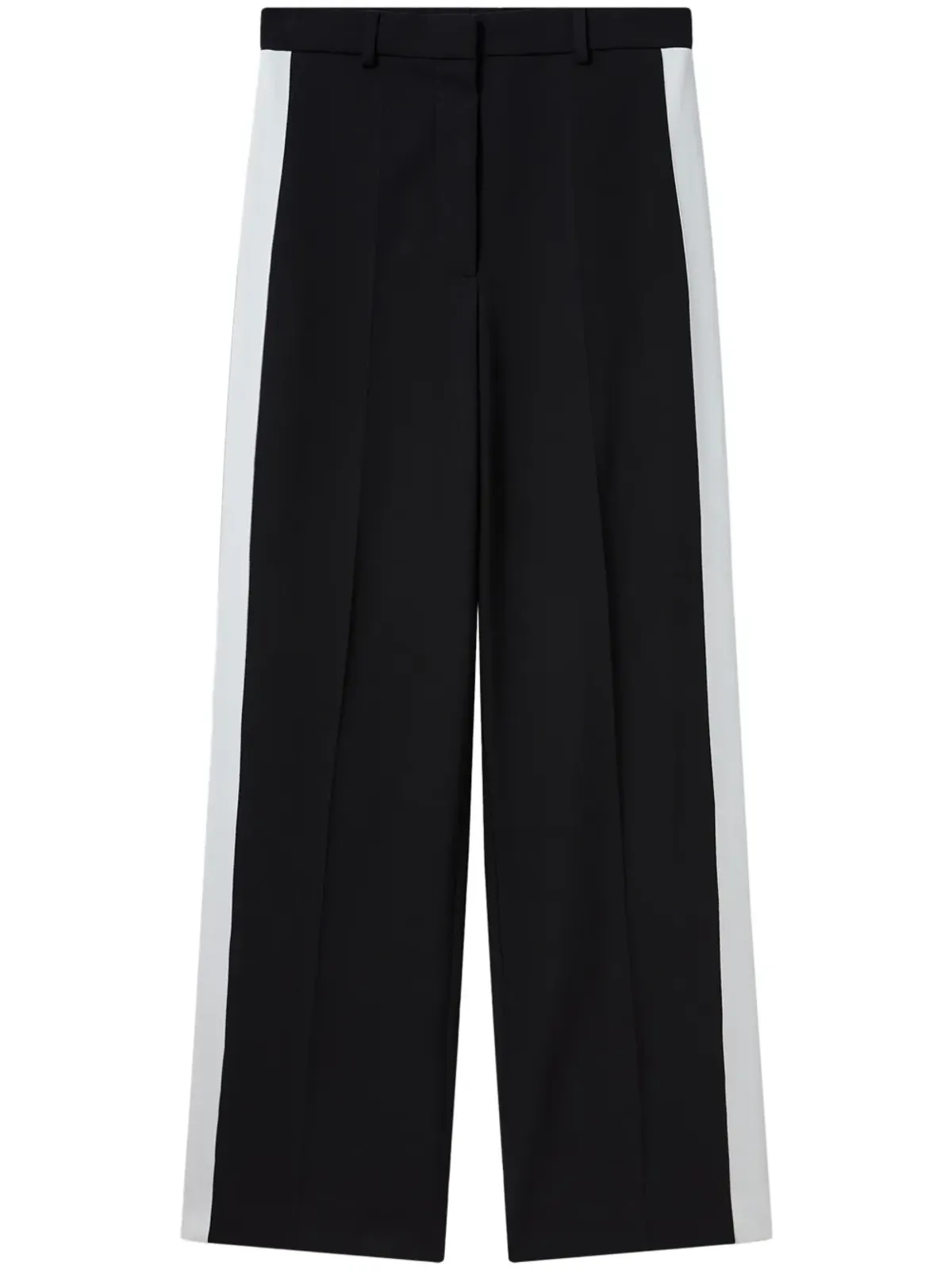 Stella McCartney ストライプディテールのストレートレッグパンツ - 画像1