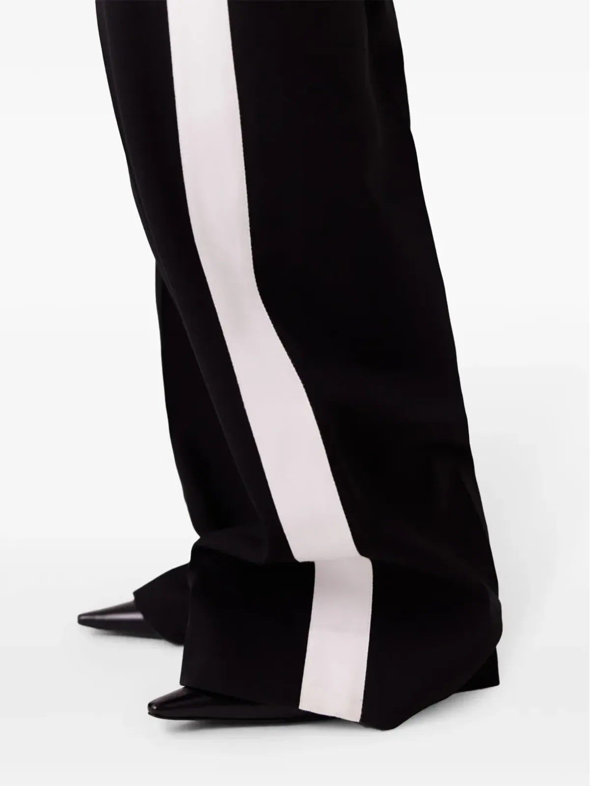 Stella McCartney ストライプディテールのストレートレッグパンツ - 画像5
