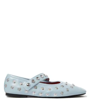 Stella McCartney Ryder バレエフラット ブルー - サムネイル1