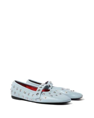 Stella McCartney Ryder バレエフラット ブルー - サムネイル2