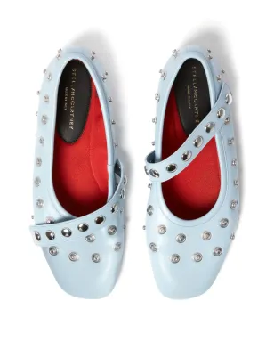 Stella McCartney Ryder バレエフラット ブルー - サムネイル4