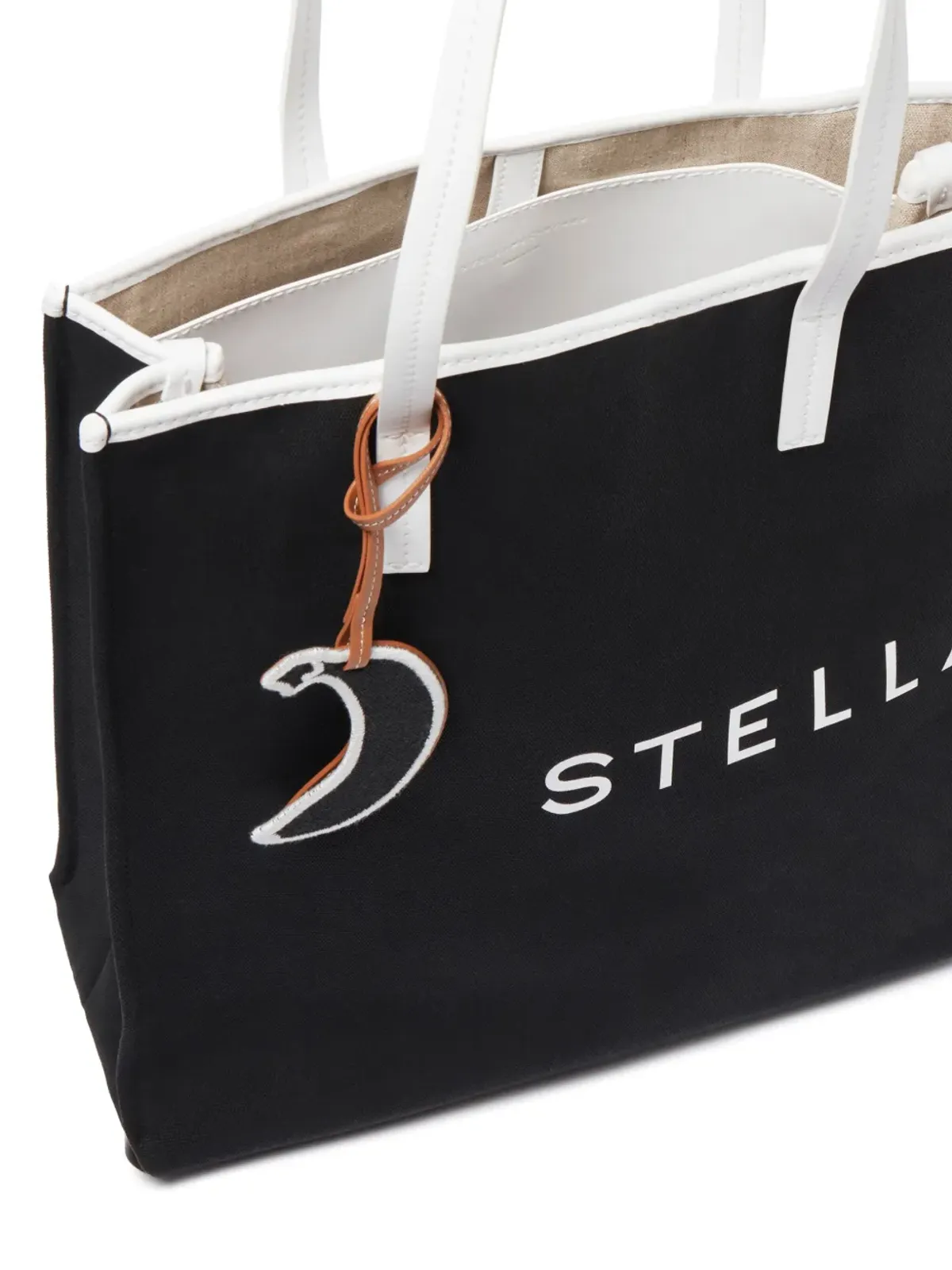 Stella McCartney ロゴプリント トートバッグ - 画像3