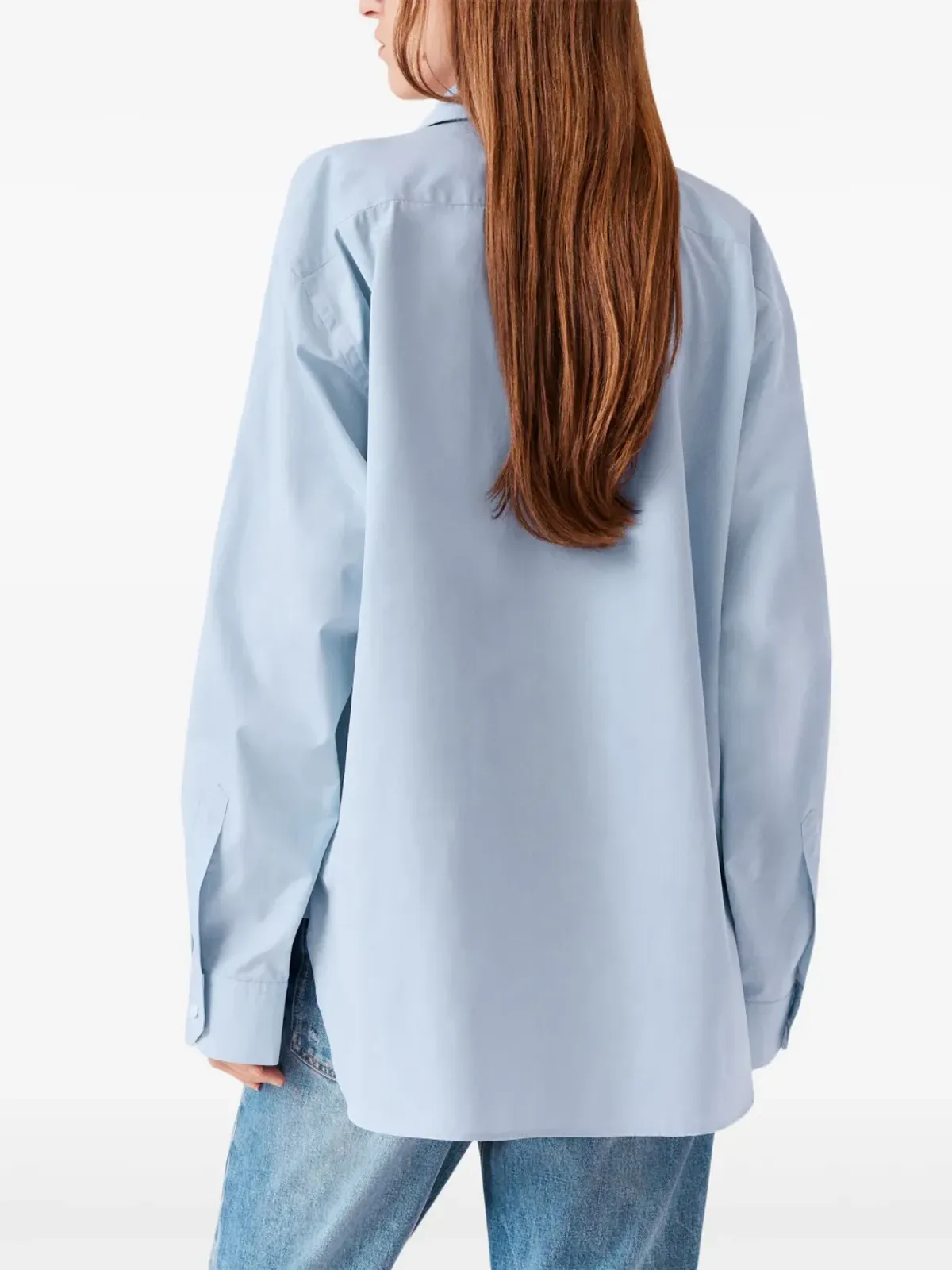 Stella McCartney ファラベラチェーンシャツ - ブルー - 画像5
