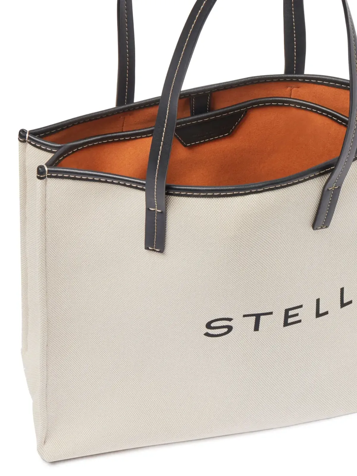 Stella McCartney SMC キャンバス トートバッグ - 白 - 画像3