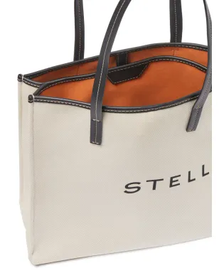 Stella McCartney SMC キャンバス トートバッグ - 白 - サムネイル3