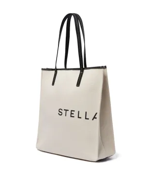 Stella McCartney SMC キャンバス トートバッグ - 白 - サムネイル4