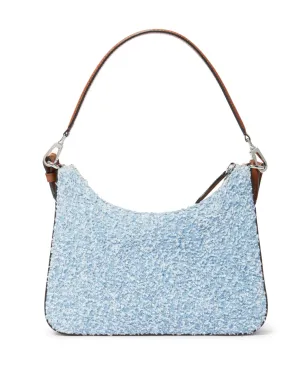Stella McCartney ツイードショルダーバッグ ブルー - サムネイル4