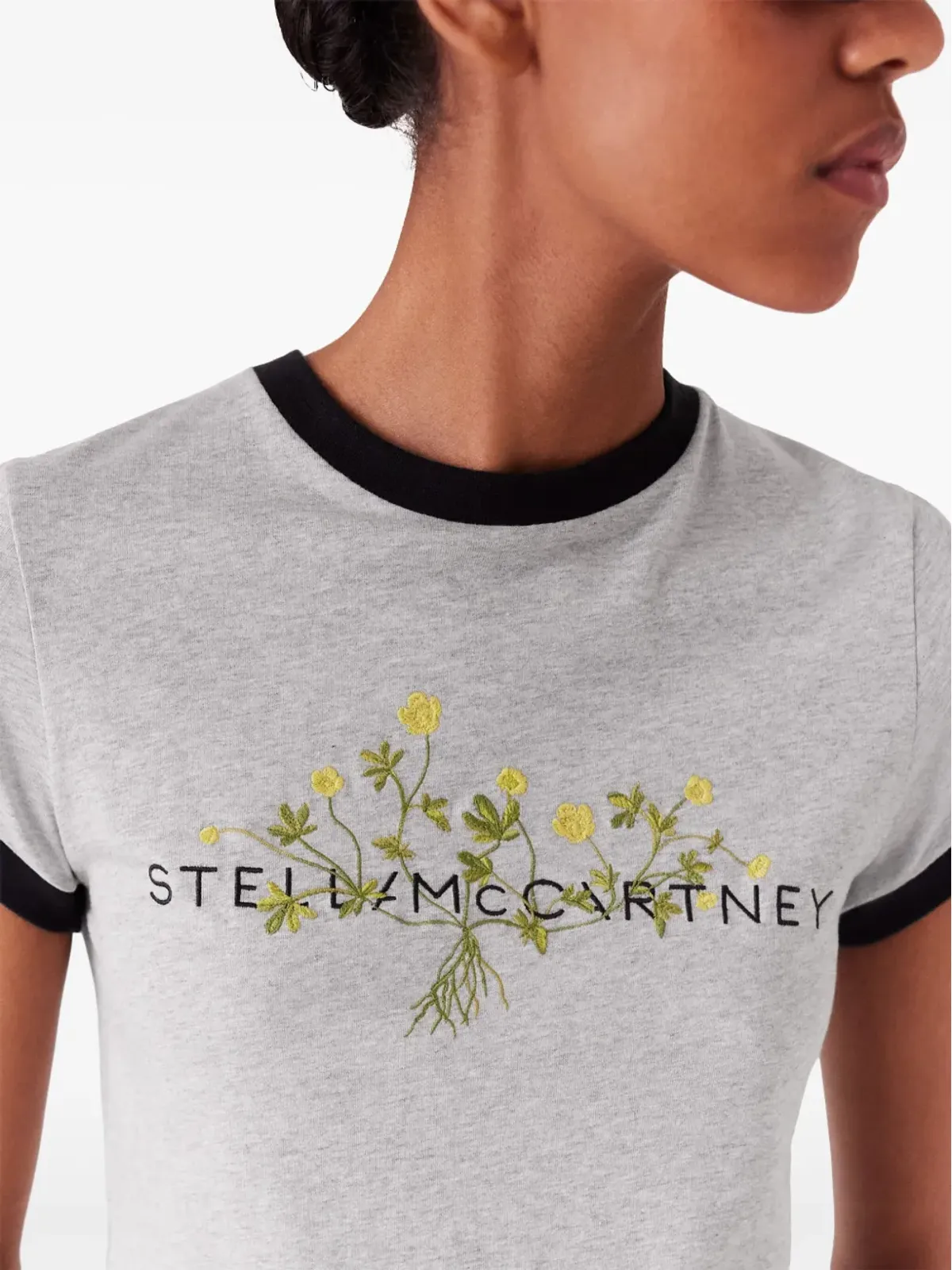 Stella McCartney ロゴ刺繍 Tシャツ - 画像5