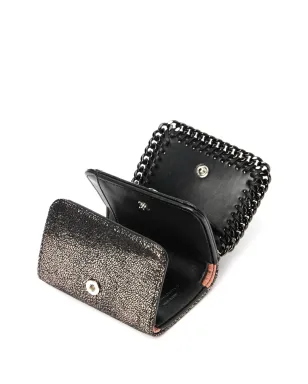 Stella McCartney Falabella 三つ折り財布 - ブラック - サムネイル3