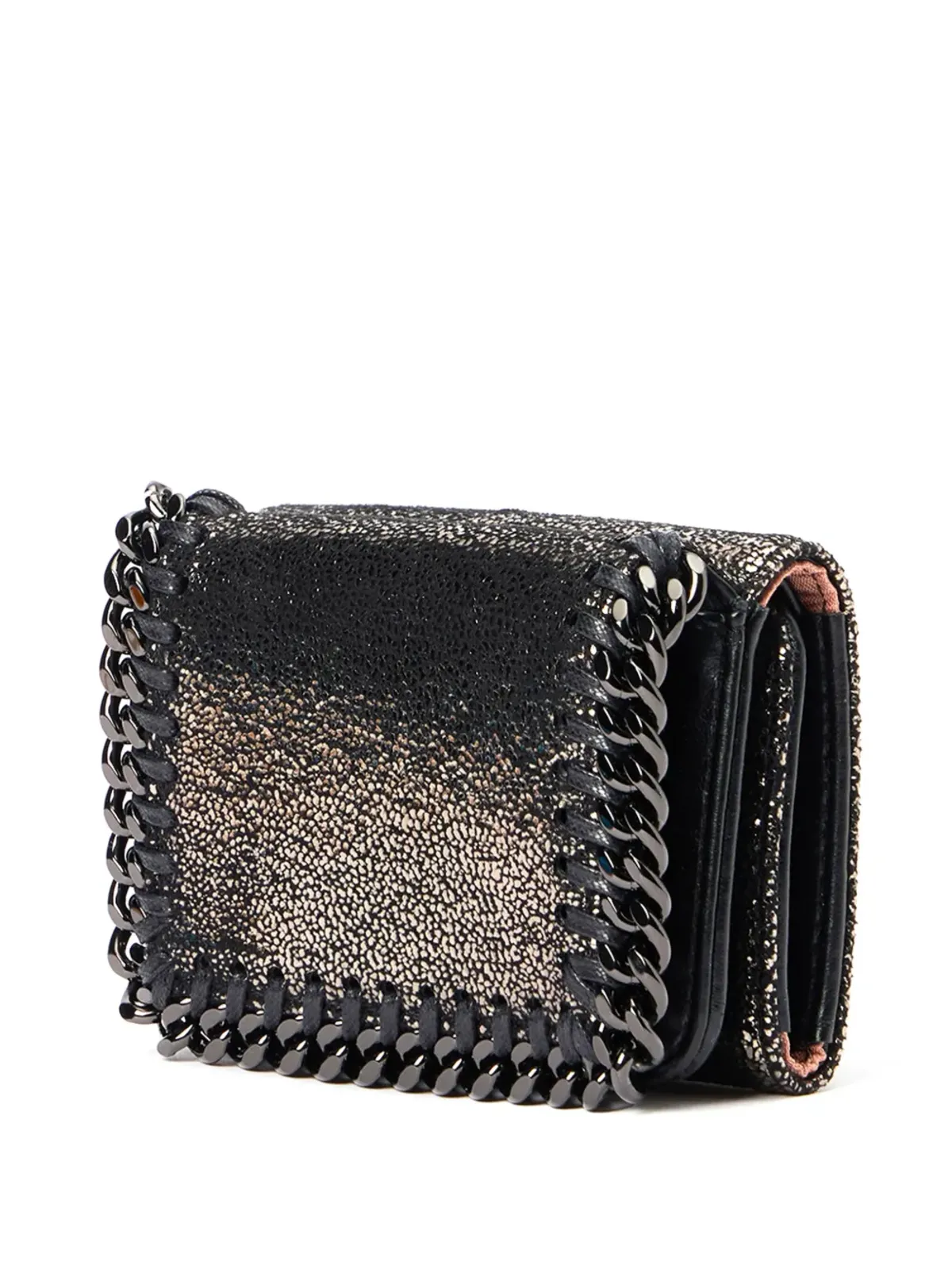 Stella McCartney Falabella 三つ折り財布 - ブラック - 画像4
