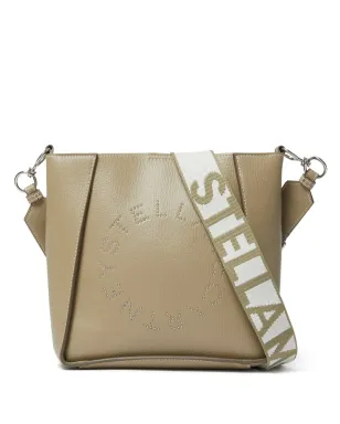 Stella McCartney ロゴスクエア ミニ クロスボディバッグ - ニュートラルカラー - サムネイル1