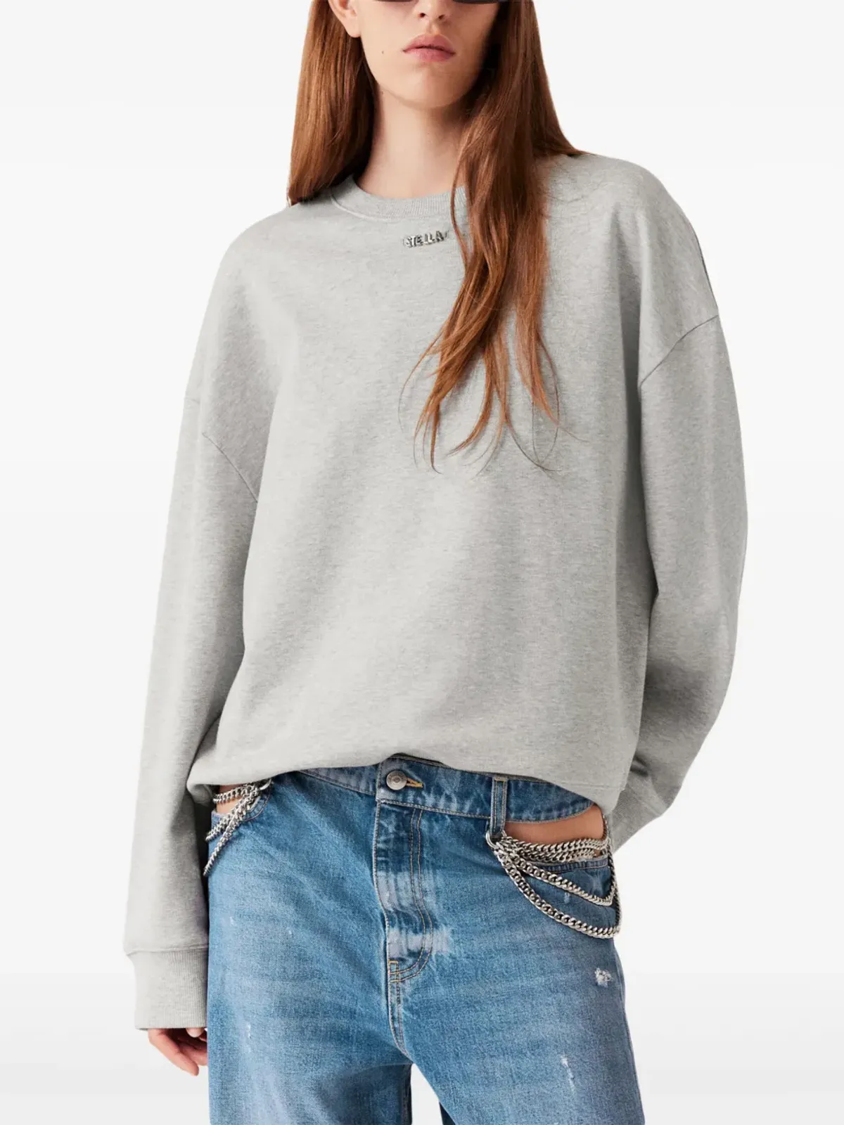 Stella McCartney ロゴチャーム スウェットシャツ - 画像3