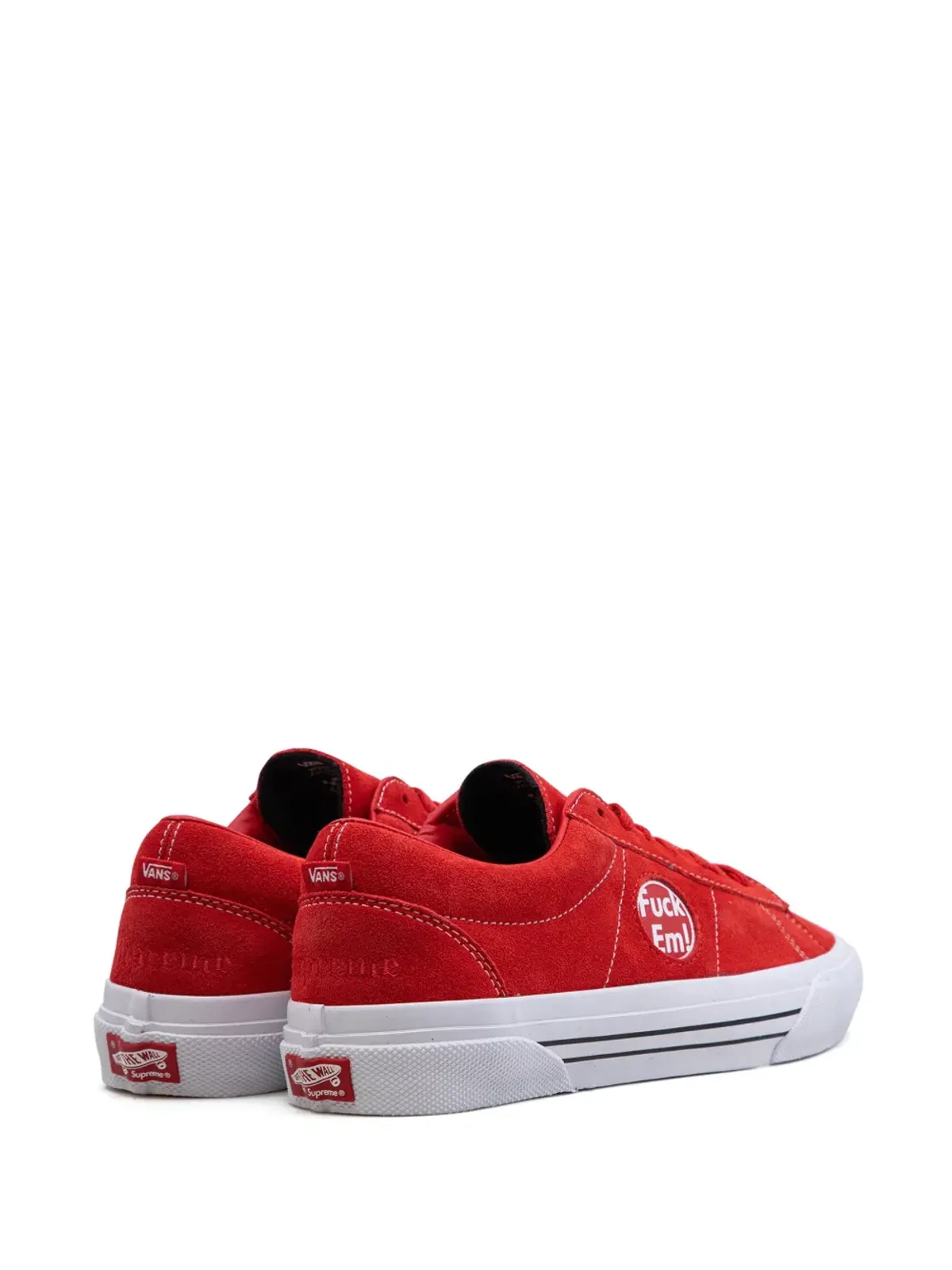 Vans x Supreme Skate Sid F*ck Em Pack - Red スニーカー - 画像3